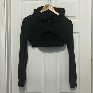 SOMMER RAY hooded crop top. Size S.